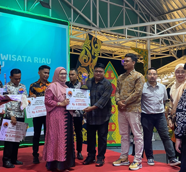 Binaan EMP Bentu Raih Peringkat Pertama Apresiasi Desa Wisata Riau 2023