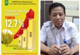 Dinas PTPH Riau Genjot Swasembada Pangan, Produksi Padi Riau Naik Signifikan