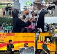 Asap Tebal Timbulkan Korban ISPA, Hipmawan Salurkan Ribuan Masker