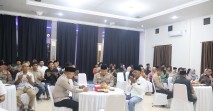 Bukber Insan Pers, Kapolres Santuni Anak Yatim