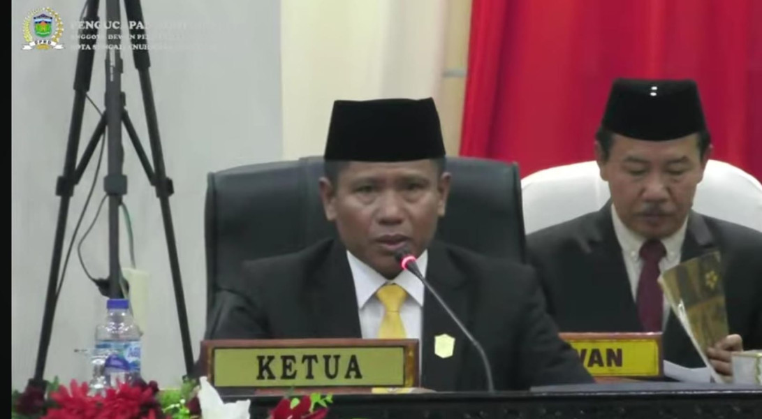 Albizar dan Hardizal Pimpinan DPRD Sungaipenuh Sementara