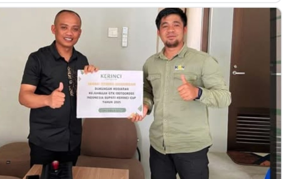 PT KMH Dukung Semangat Sportivitas di Ajang GTX Motocross Indonesia  Bupati Kerinci Cup 2025
