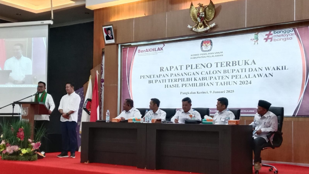 Paslon Bupati H Zukri-Tamrin Resmi Ditetapkan Pemenang Periode 2025-2030