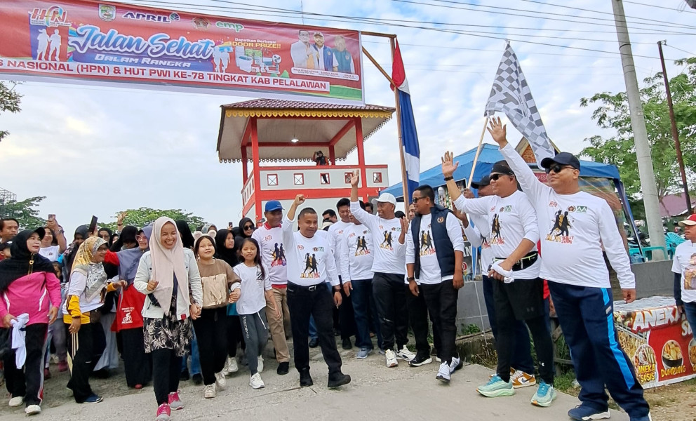 Ribuan Masyarakat Ramaikan Semarak HPN dan HUT PWI ke 78