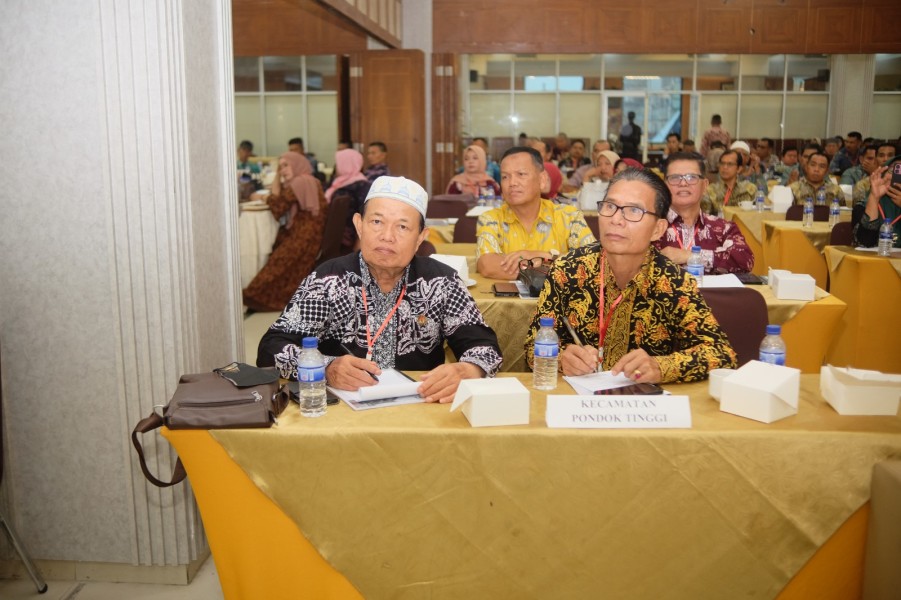 Ketua Forum BPD Se-Kota Sungai Penuh Dan Anggota, Sampaikan Pelaksanaan Bimtek Tidak Ada Masalah