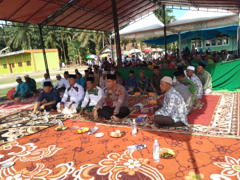 Ciptakan Pemilu Damai, Polsek Ukui Perkuat Kerukunan Umat Beragama