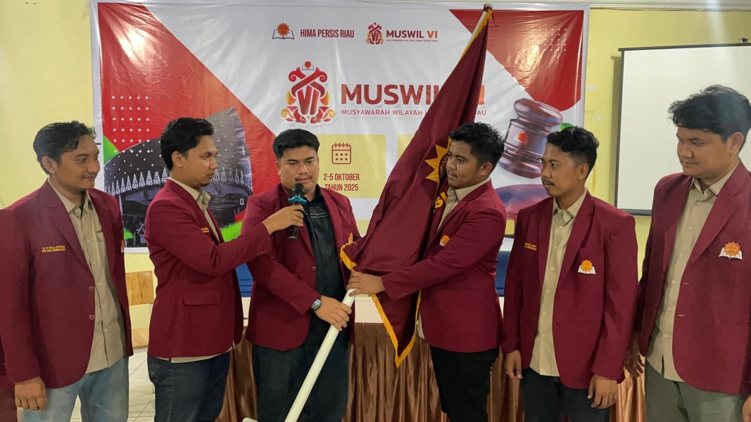 Fikri Abdurahman Nahkodai PW Himapersis Riau Periode 2025-2027