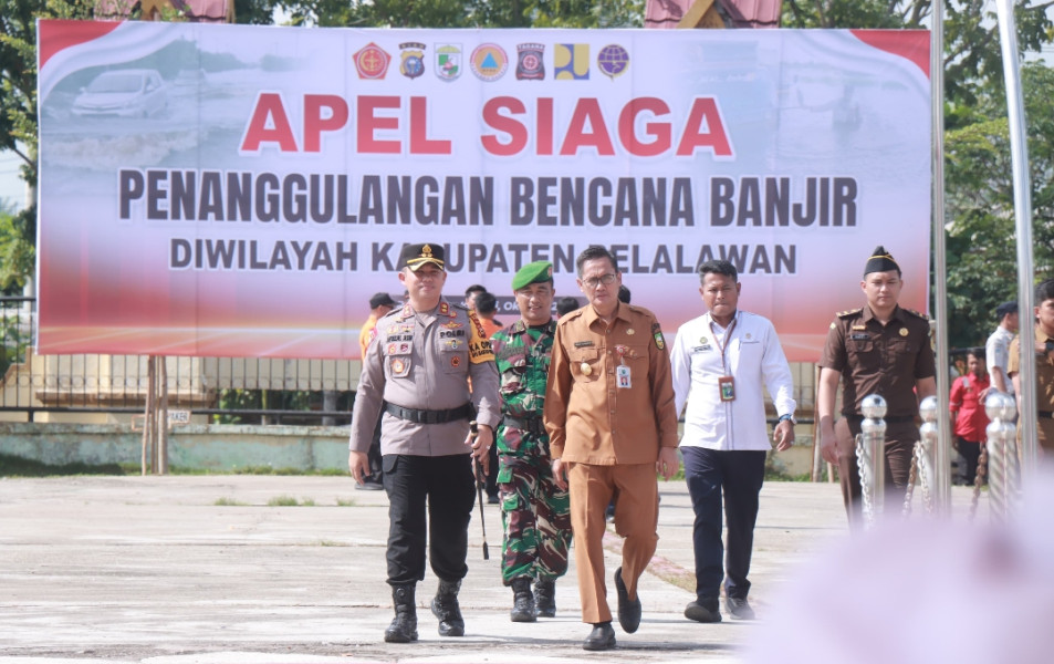 Pimpin Apel Siaga Penanggulangan Bencana Banjir 2024, Pjs. Bupati Tekankan Pentingnya Kolaborasi Seluruh Stakeholder