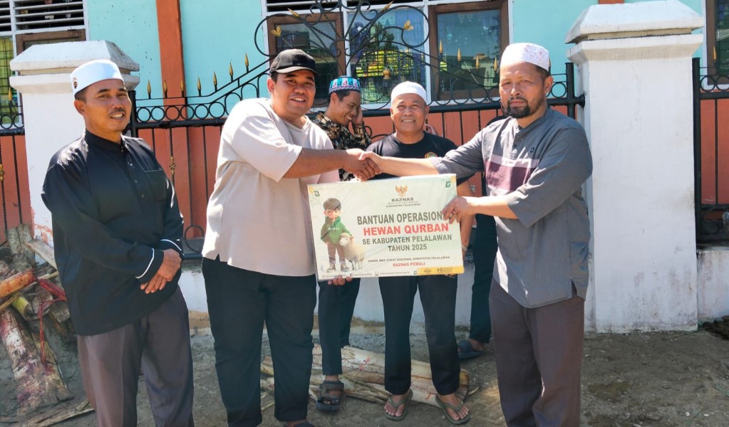 Masjid dan Mushallah Taja Sembelih Kurban, Dibantu Operasinal Baznas
