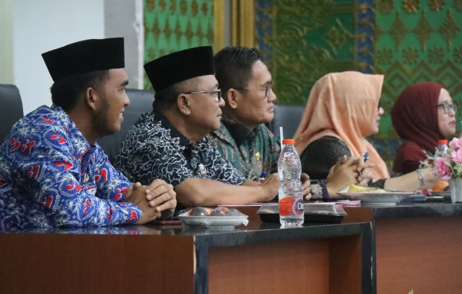 Pimpin Rakor Penanganan Stunting, Pjs. Bupati Pelalawan Harapkan Sinergitas Seluruh Stakeholder