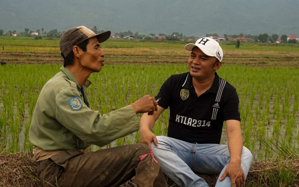 Feri Hardito : Program  Antos - Lendra 50 Juta per-Lingkungan dan Dusun  Sangat Diharapkan Masyarakat