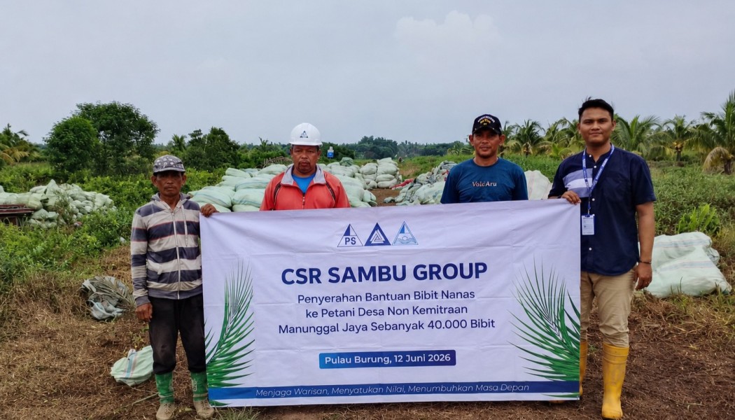 Lindungi Kebun dari Ancaman Hama, PT RSUP Salurkam Bantuan Produktif