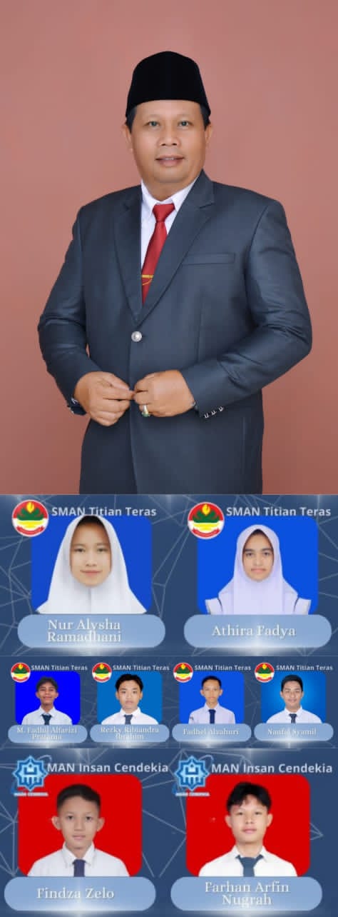 Bangga, 8 Siswa SMPN 1 Sungaipenuh lolos Seleksi MAN Insan Cendekia dan SMA Titian Teras