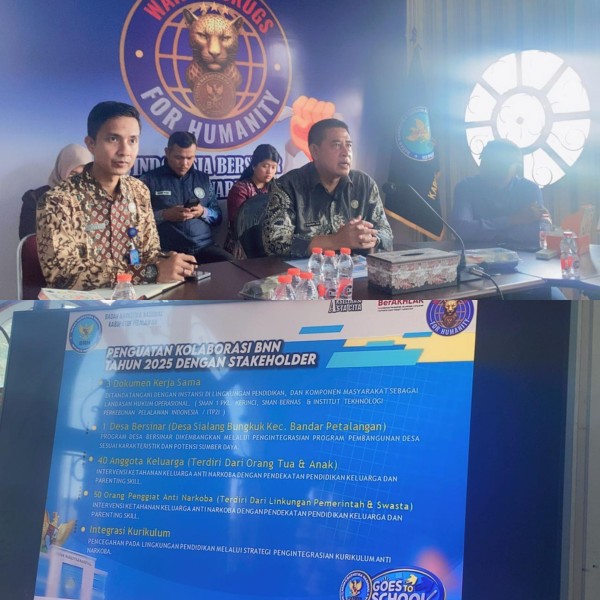 BNN Pelalawan Perkuat Program Desa Bersinar