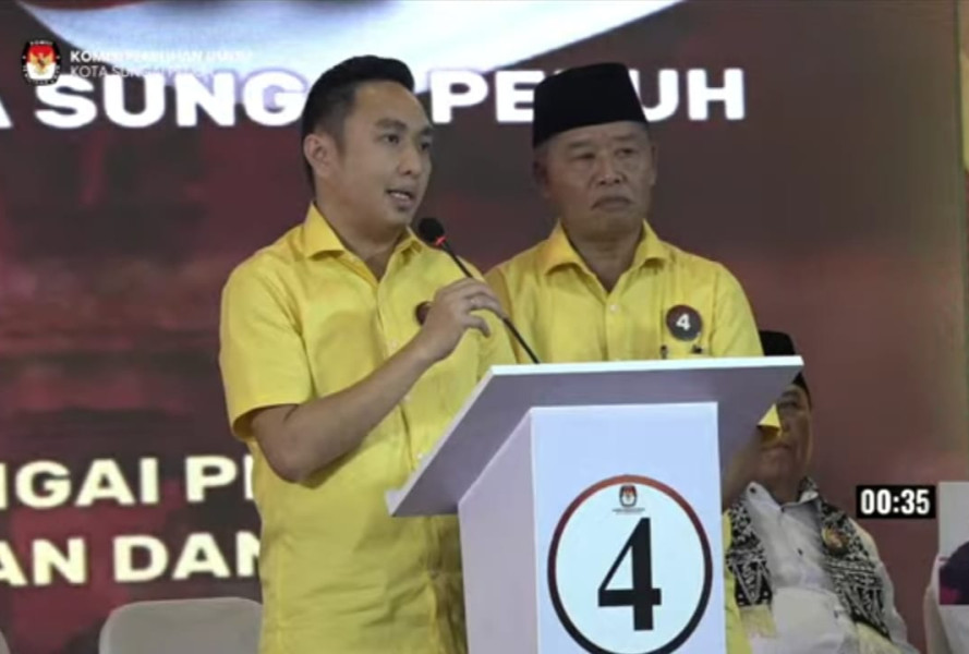 Debat Publik, Fikar - Asma Tampil Tenang dan Kuasai Panggung