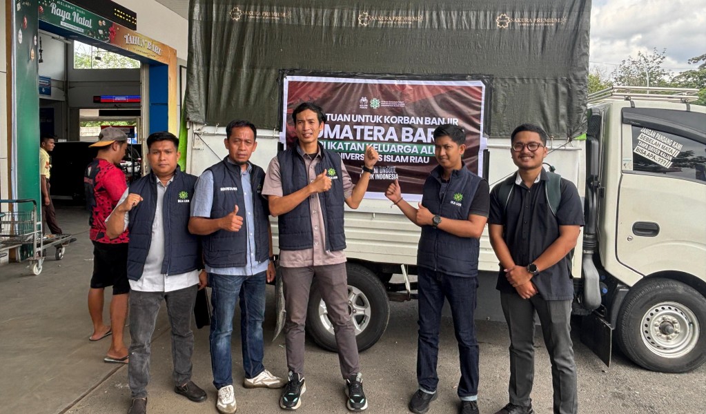 Peduli Banjir Sumatera, Ketum IKA UIR : Semoga Bencana Segera Usai