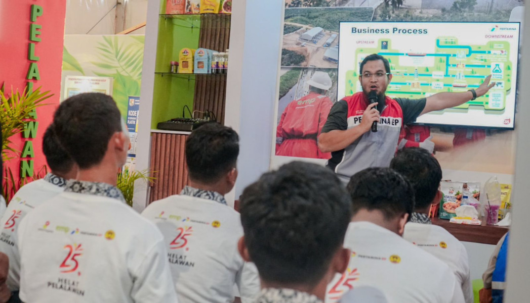 Pertamina EP Lirik Edukasi Pelajar Soal Industri Hulu Migas di Helat Pelalawan 2024