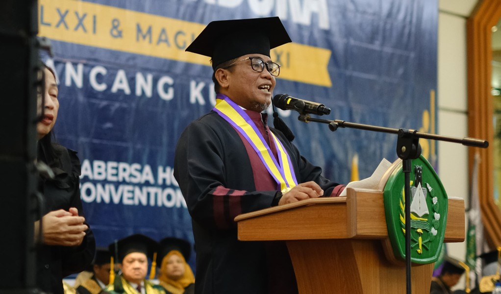 Resmi Sandang Gelar Magister Manajemen, H. Zukri : Kunci Kehidupan Adalah Yakin
