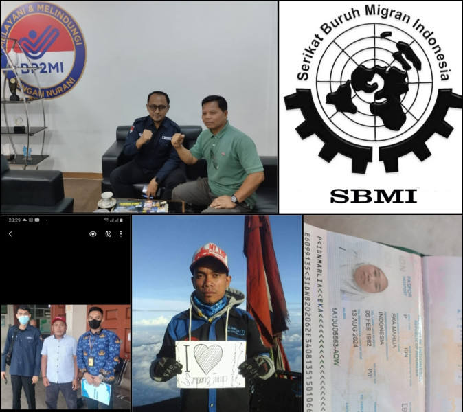 SBMI dan BP2MI Sumbar Dampingi Pemulangan  Jenazah Buruh Migran Oren Pinda Putra dari Malaysia