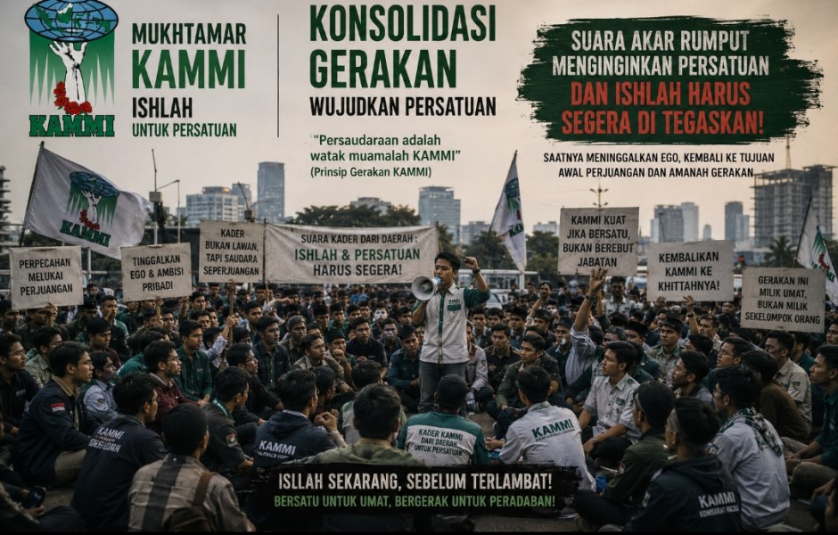 Ketika Rumah Itu Retak : Refleksi dari Akar Rumput untuk Menjaga rumah KAMMI