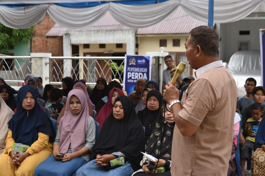 Selama 4 hari, Anggota DPRD Pekanbaru Ini Sosialisasikan Perda di Dapil V