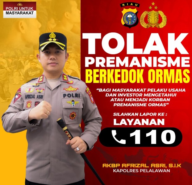 Kapolres Siap Melayani, Masyarakat Segera Lapor Segala Bentuk Premanisme