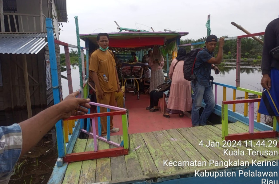 Hadirkan Trado dan Pompong Gratis, Diharapkan Beri Solusi Banjir di Jalintim