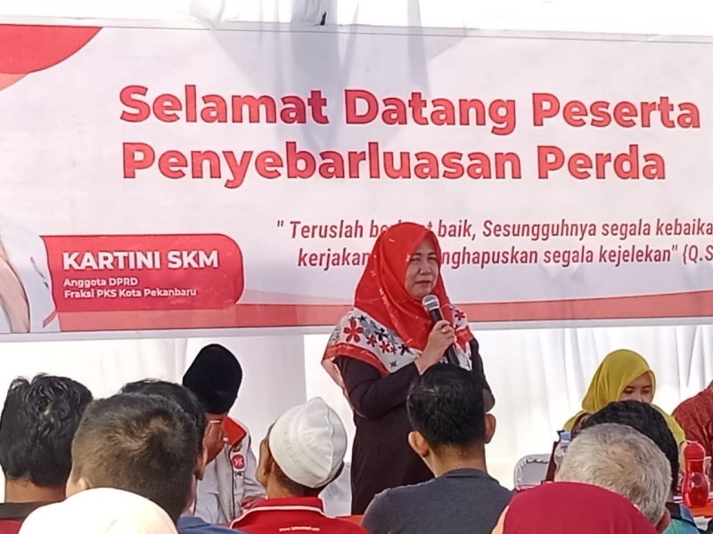 Di 6 Lokasi Berbeda, Kartini Sosialisasikan Perda Fasilitas P4GN