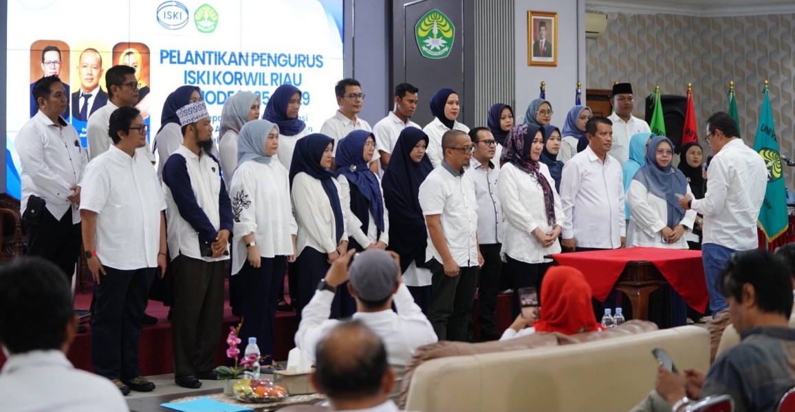 Dr. Welly Wirman, M.Si Nahkodai ISKI Korwil Riau Periode 2026–2029