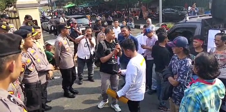 KMPKS dan LSM Demo Soal Dugaan Pungli, Subdit Tipikor : Sudah Ditembuskan ke KPK