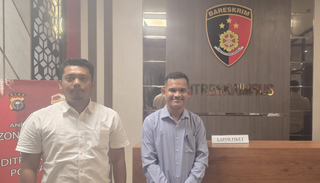 Dugaan Deforestasi Lahan, Fabem Riau Laporkan Korporasi HTI di Pelalawan ke Polda