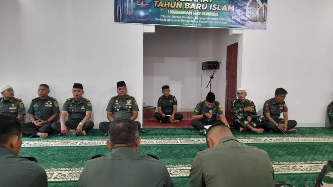 Kodim 0417 Kerinci Peringati Tahun Baru Islam 1447 Hijriah