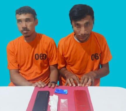 Dua Residivis Diringkus Satresnarkoba Polres Pelalawan