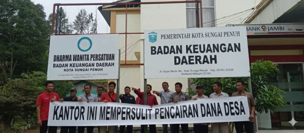 Rekanan Mengeluh, Dugaan Pungli di Bakeuda Kota Sungai Penuh Mencuat