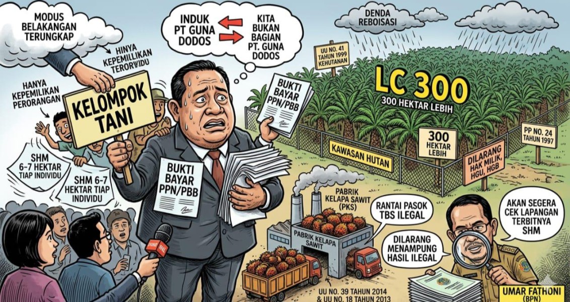 Waduh.!!! PT. Guna Dodos Terseret Dugaan Perizinan Bermasalah di Pelalawan