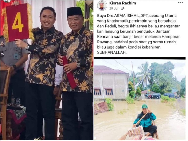 Sigap, Tulus dan Jujur. Ini Sosok Cawawako Asma Ismail Kades di Dua Desa Berbeda