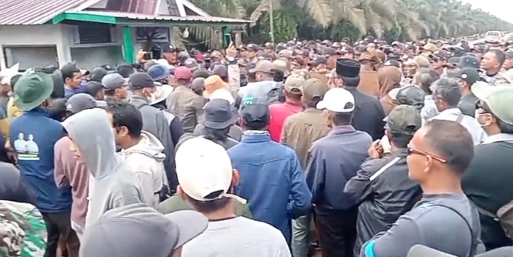 Kangkangi UU dan Kewajiban, PT. THIP di Demo Ribuan Masyarakat