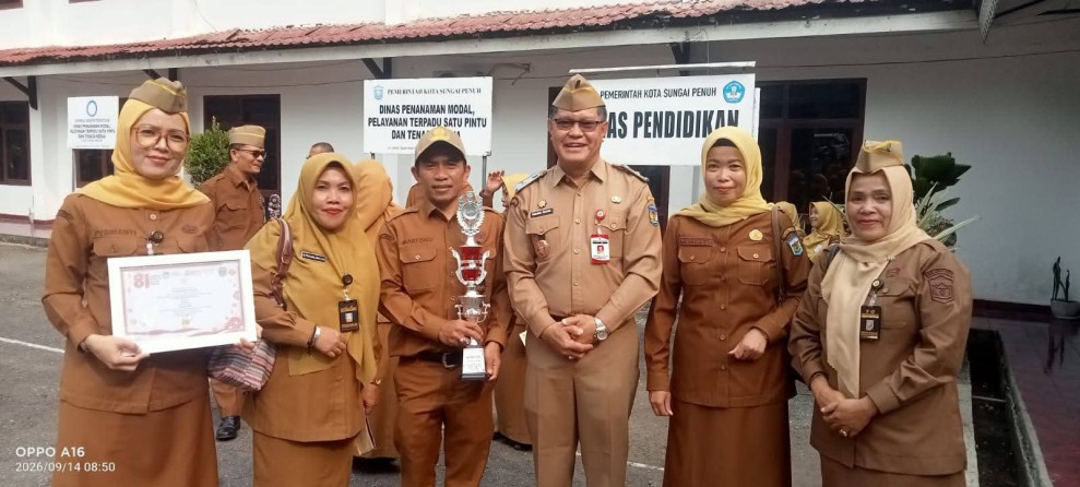 Gabungan Sd sekecamatan Pondok Tinggi Raih Juara 3 Barisan Indah HUT RI ke-81