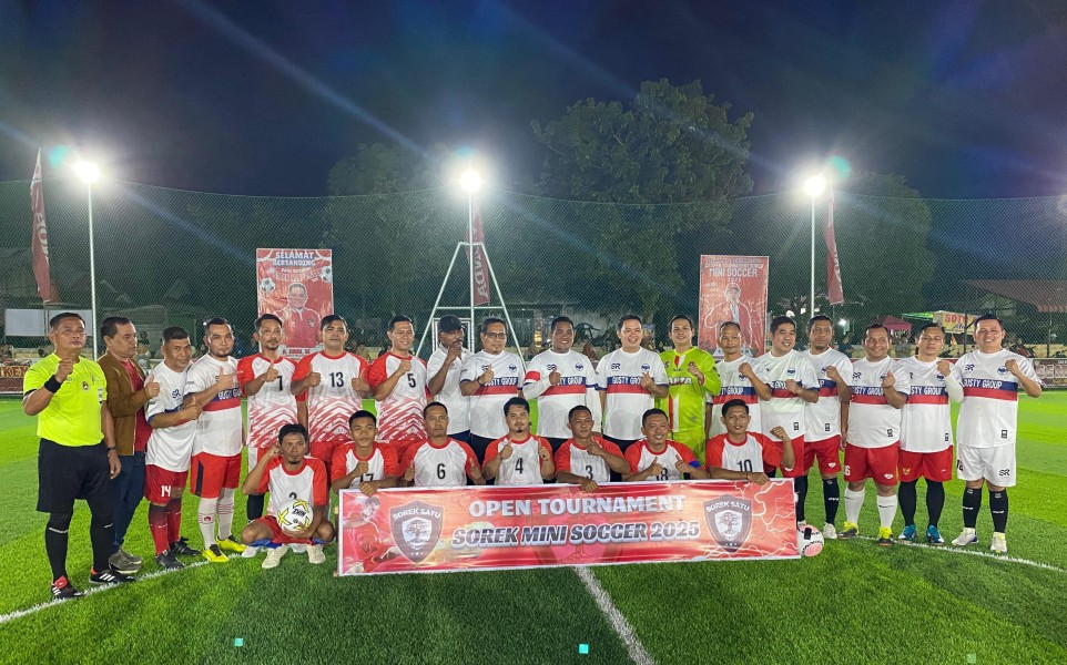 Menang 3-0 Lawan Pemda Pelalawan, Tim PWI Kalah Tipis Dibawah Tim Polsek