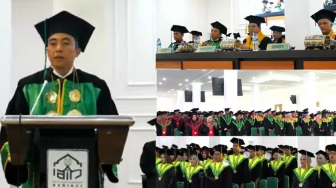 IAIN Kerinci Wisuda 537 Mahasiswa