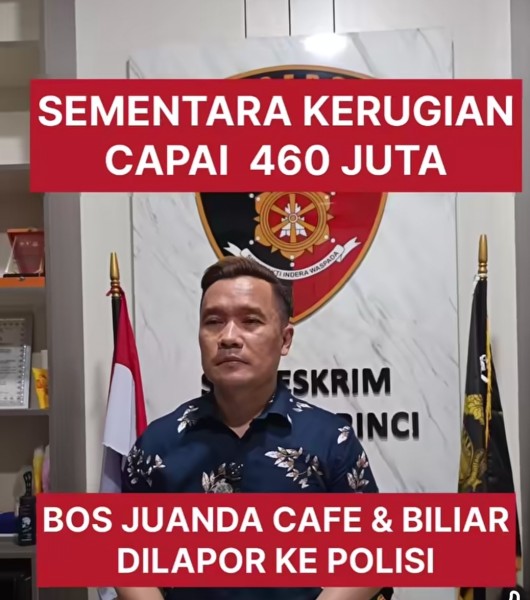 Pengusaha Cafe dan Billyard di Sungai Penuh-Kerinci  di Laporkan ke Polisi, Dugaan Penipuan Berkedok Investasi