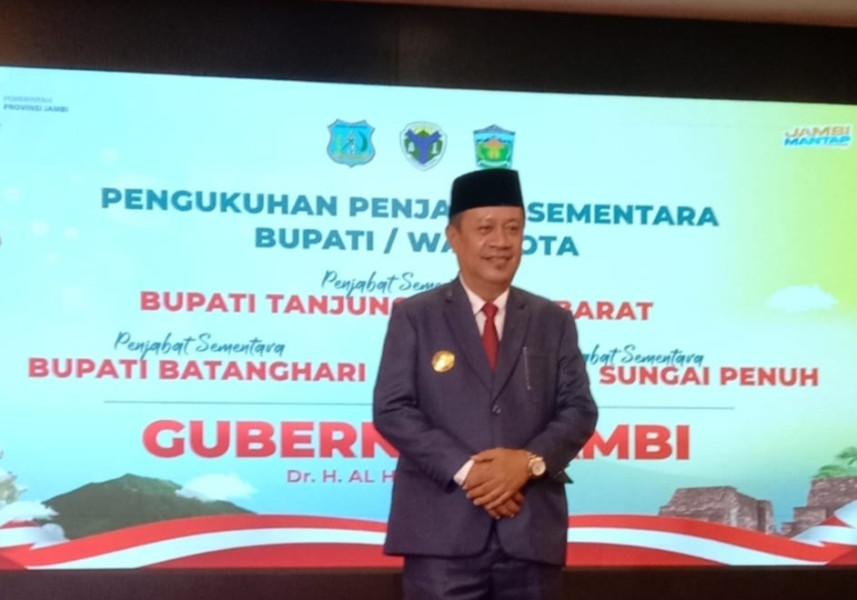 Tema Wisman Gantikan Ahmadi Zubir Jadi Walikota Sungaipenuh