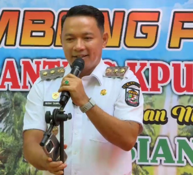 Replanting Perdana, Wabup Husni Tamrin: Semoga Mensejahterakan Anggota