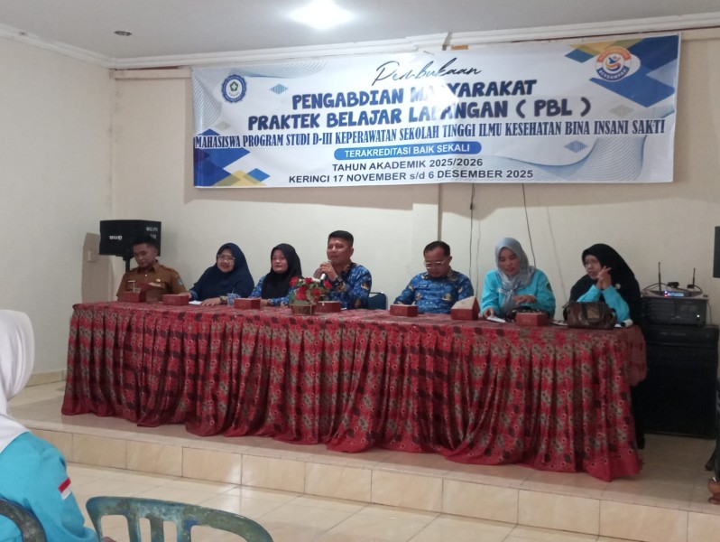 Camat Depati Tujuh Minta Mahasiswa PBL Kedepankan Empati Dalam Masa Pengabdian Masyarakat