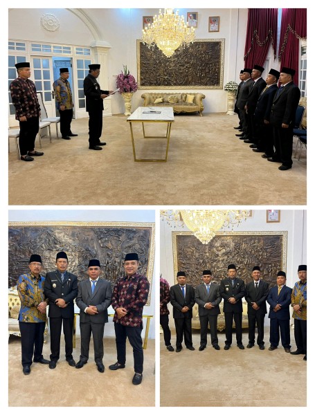 BreakingNews...! Wawako sungai Penuh Lantik Satu Pejabat Pimpinan Tinggi Pratama