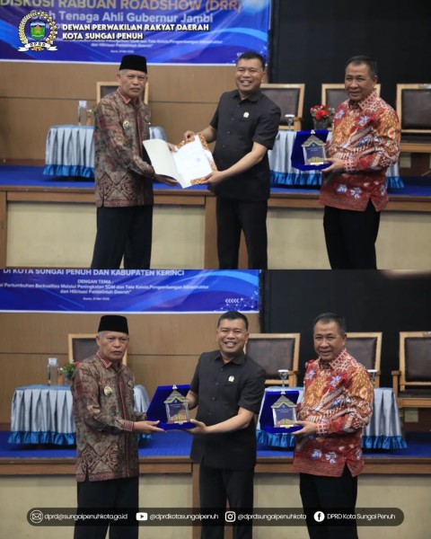 Anggota DPRD Provinsi Jambi Amrizal, Hadiri Diskusi Rabuan Roadshow TAG Provinsi Jambi
