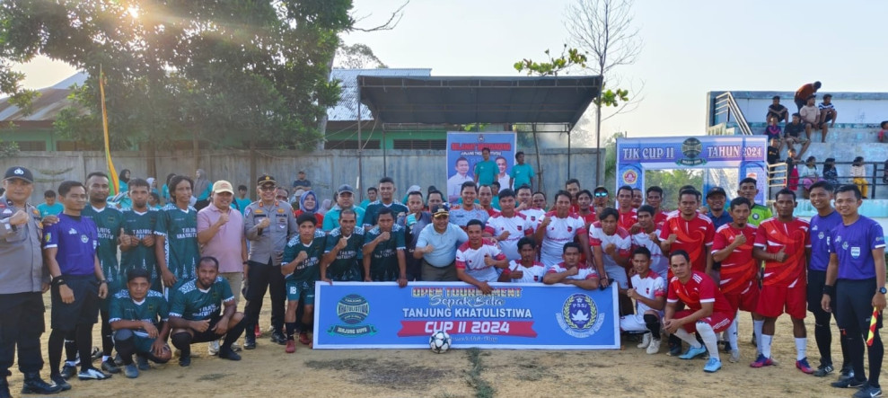 Turnamen Sepak Bola Tanjung Khatulistiwa Cup II Diharapkan Berdampak Positif Bagi Pemuda