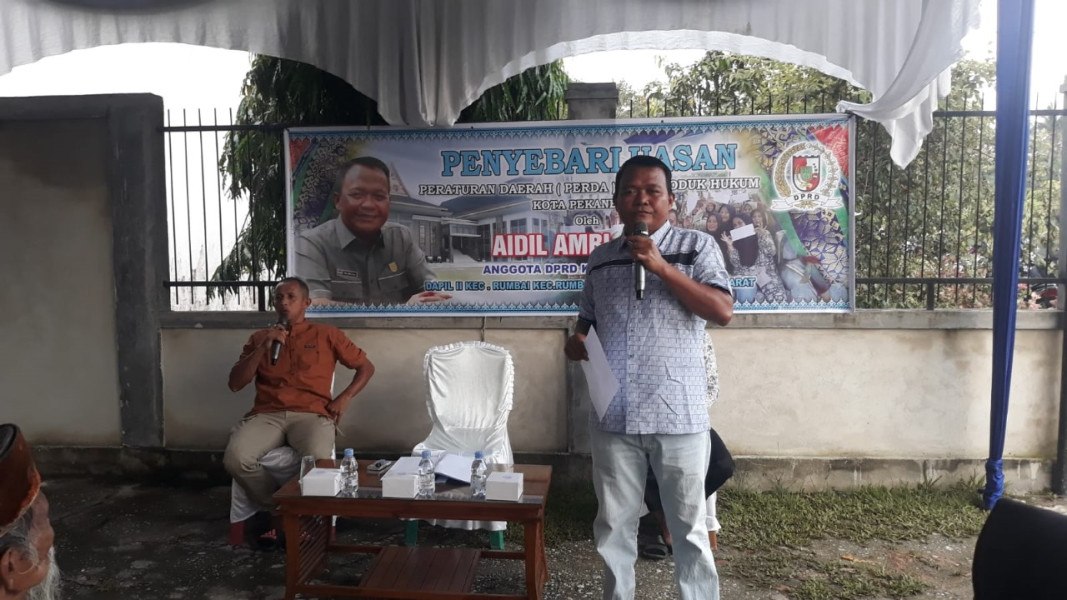 Selama 3 Hari, Anggota DPRD Pekanbaru Ini Sosialisakan Perda Adminduk ke Masyarakat