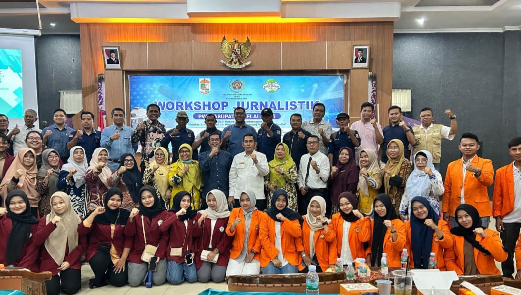 Workshop Jurnalistik PWI Pelalawan, Zukri: Semoga Bermanfaat Buat Umat