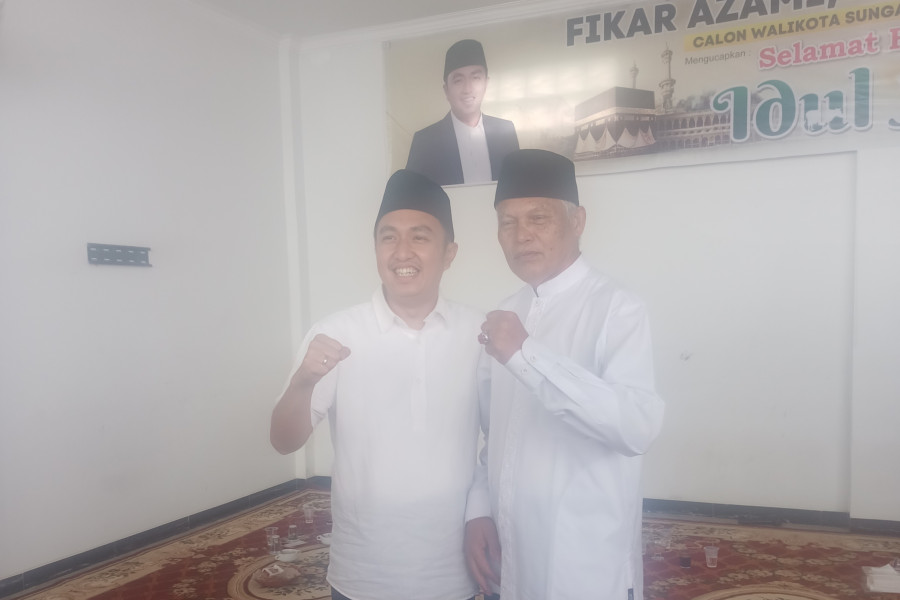 Nyatakan Berpasangan di Pilwako Sungaipenuh, Fikar Azami - Azhar Hamzah Segera Deklarasi